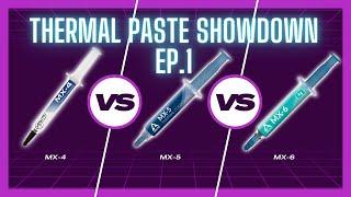 What is the best Thermal Paste? Thermal Paste Showdown, Episode 1, Arctic MX-4 vs MX-5 vs MX-6