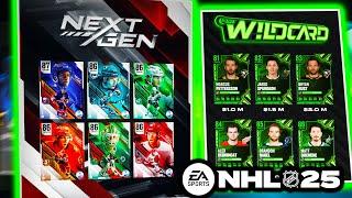 *NEW* WEEK 2 NEXT GEN CARDS MID? INSANE NEW WILDCARD MATT DUCHENE + MORE CARDS IN NHL 25 HUT !