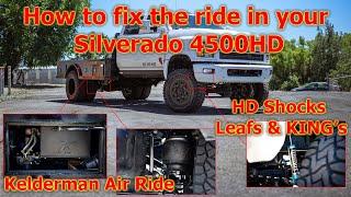 How to fix the terrible ride quality in your Medium Duty Chevy or International Truck