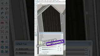 5 Tips to Speed Up your #sketchup models!