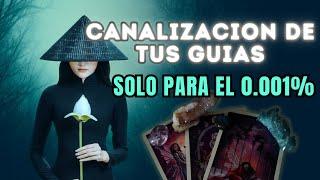 Mensaje muy valioso PERO SOLO para el 0.001%  TU ERES ESPECIAL  Canalización de tus GUIAS - TAROT