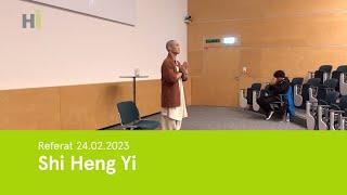 Shaolin Meister, Shi Heng Yi: Impulsvortrag am Ostschweizer Schulungs- und Trainingszentrum, KSSG