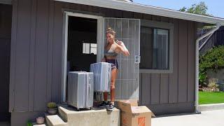 moving into my new college house {san diego state university}