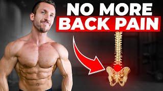 NO MORE BACK PAIN! 3 Proven Core Exercises to Relieve and Prevent Low Back Pain for Life!