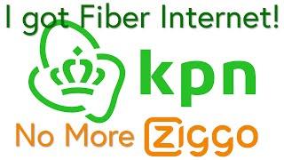 KPN FIBER Internet, Getting Faster Internet! Bye Ziggo!