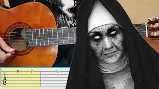 La canción de terror mas fácil que existe en Guitarra