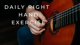 A right hand exercise that every guitar player should play everyday