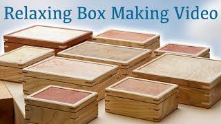 Relaxing Handmade Box Making Video!