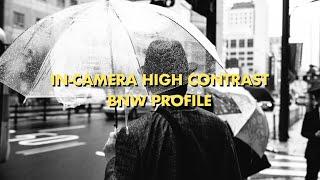 HOW TO MAKE A HIGH CONTRAST BNW PROFILE FOR YOUR LEICA Q