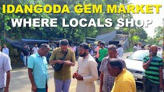 Idangoda Gem Market Near Ratnapura is The Best Place To get Precious Gemstones in Sri Lanka.