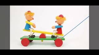 Teeter totter boys pull toy meme year side