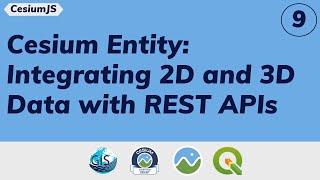 Cesium Entity: Integrating 2D and 3D Data with REST APIs