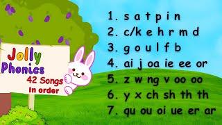 42 Jolly Phonics Songs in Order: Fun Learning for Kids to Master Reading!