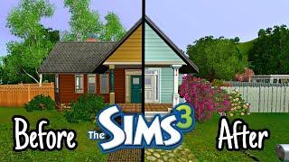 The Sims 3 Перестройка стартового дома  /  starting house remodeling  / The Sims 3