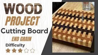 How to Turn Wood Scraps into a Gorgeous End Grain Cutting Board