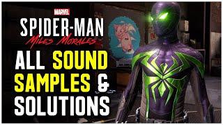 Spider-Man Miles Morales - All Sound Sample Locations & Solutions (Deep Cuts Trophy Guide)