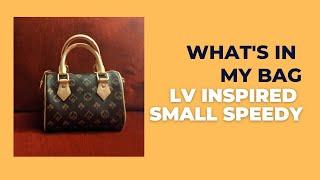 What's In My Bag: Walmart LV Inspired Small Speedy