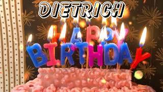 Happy Birthday Dietrich | I Wish You a Delightful Birthday Dietrich