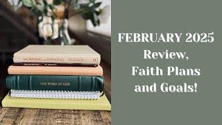 February 2025 Faith Plans and Goals | Bible Study Overview