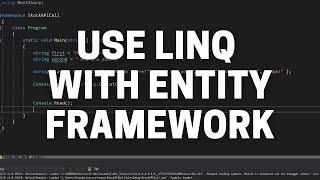 How to Return Non Entities in Entity Framework Core with LINQ and Use Anonymous Types Instead