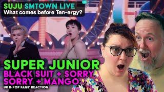 Super Junior - Black Suit, Sorry, Sorry, Mango at SM Town Live 2023 - UK K-Pop Fans Reaction