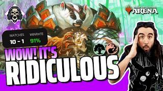 PLAY THIS DECK! I can’t believe HOW GOOD THIS IS!  | MTG Arena Standard