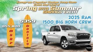 Experience Strength: Lease the 2025 Ram 1500 Big Horn Crew!