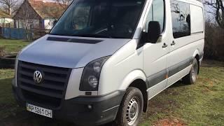 Обзор Volkswagen Crafter с большими колесами! максимальная комплектация! 2008г 2,5л На продажу!!!