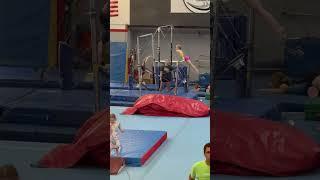 First kip on the high bar! #gymnast #gymnastics #gymnasticsbars #gymnasts