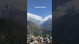 Ghandruk, Nepal #ghandruk #pokhara #village #nepal