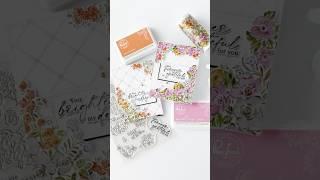 Quick & easy floral cards with Blooming Grace washi tape  #handmadecards #cardmaking