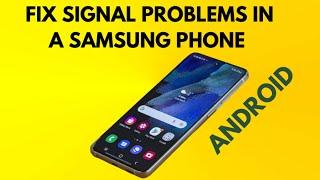 How to fix network issues in Samsung Galaxy│Android smartphones