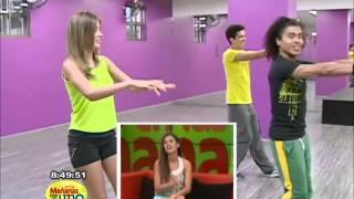 Aprendiendo a bailar con Mónica Molano