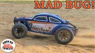 KYOSHO MAD BUG BRUSHLES VW BUG RIP!