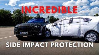 2021 All New Mercedes S-Class - incredible side impact protection!