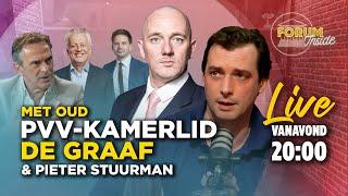 Forum Inside LIVE met oud PVV-Kamerlid Machiel de Graaf, Gideon van Meijeren & Pieter Stuurman | FVD