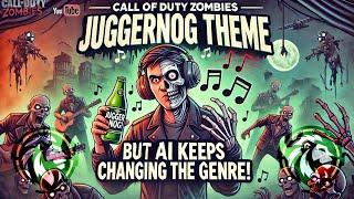 Call of Duty Zombies Juggernog theme, but AI keeps changing the genre