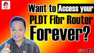 Permanent Access PLDT Home Fibr ONU Router 2020 | 2021 | Superadmin/Full Admin