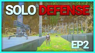 SOLO DEFENDING My OP CAVE Against the Tribe That NEVER QUITS | Cruel Ark PVP