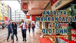 From Modern to Ancient: A Walk from MarkAntalya to Kaleiçi 3 Mar 2025 #antalya #oldtown #citycentre