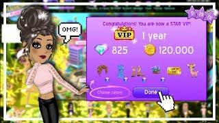 1 YEAR STAR VIP!!!  Noob To VIP Transformation! // Alyssa MSP