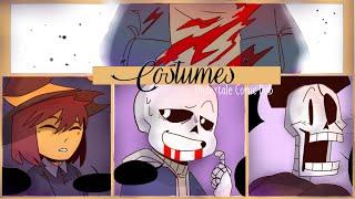 Undertale Comic Dub - "Costumes" - {Halloween Special}