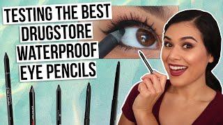 Testing the BEST Drugstore Waterproof Eyeliner Pencils (Waterline, Smoky Eye, Smudge-Proof)