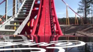 Intimidator 305 Roller Coaster HD REAL Front Seat POV Kings Dominion