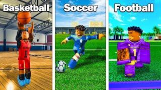 I Played EVERY Best Sports Game In Roblox For 1 Hour..