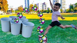 CEZALI FUTBOL PONG OYNADIK!!