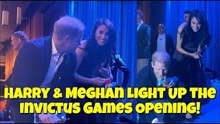 Prince Harry & Meghan Light Up the Invictus Games Opening!
