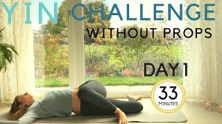 Day 1  Yin Yoga ChallengeBody, Mind, & Soul HealingYoga with Heather