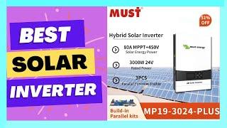 MUST ENERGY  Hybrid Solar Inverter