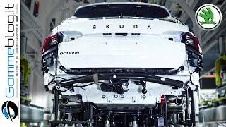 Skoda Octavia 2024 Production - Inside CAR MANUFACTURING CNC